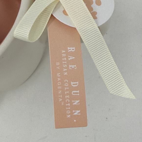 Rae Dunn Easter 2025 Hip Hop Bunny Tail White Pink Ceramic Mug Farmhouse Rustic - Picture 6 of 10